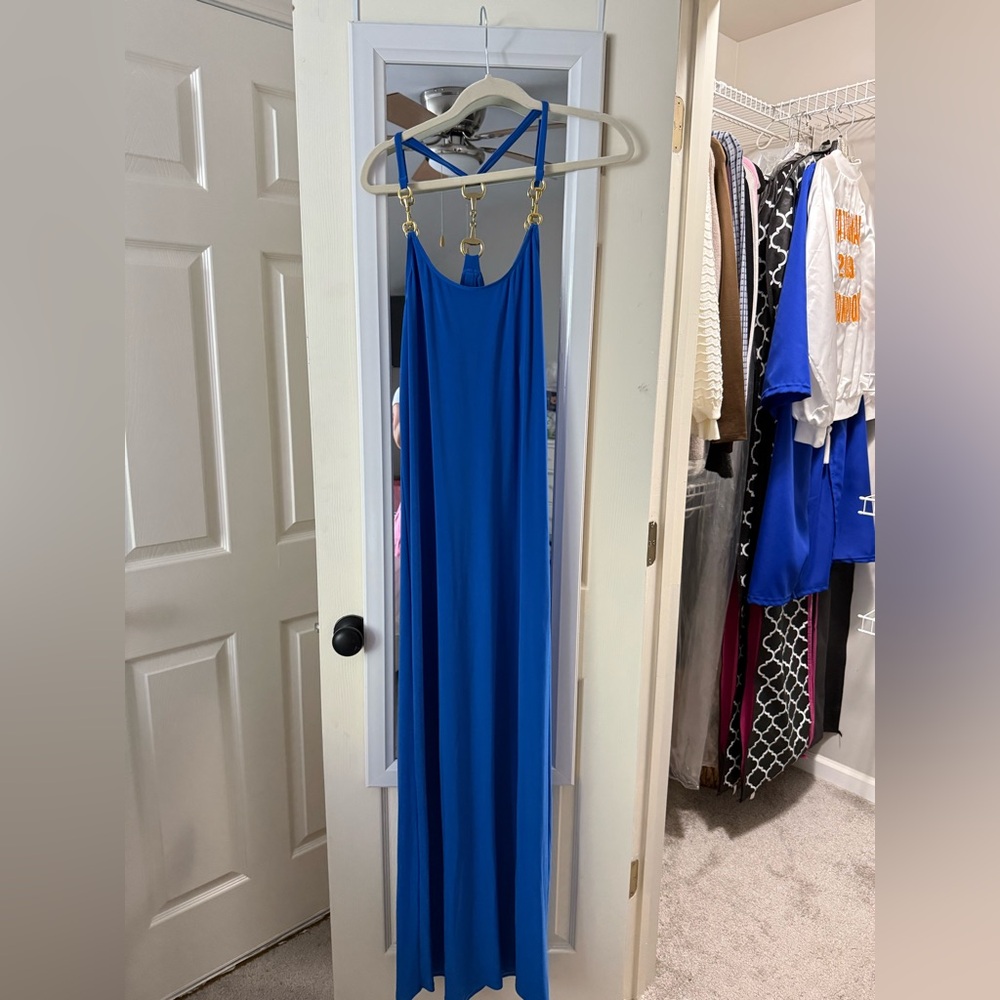 JB by Julie Brown NYC Blue Maxi Dress